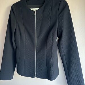 Boss Textured Black Women's Blazer